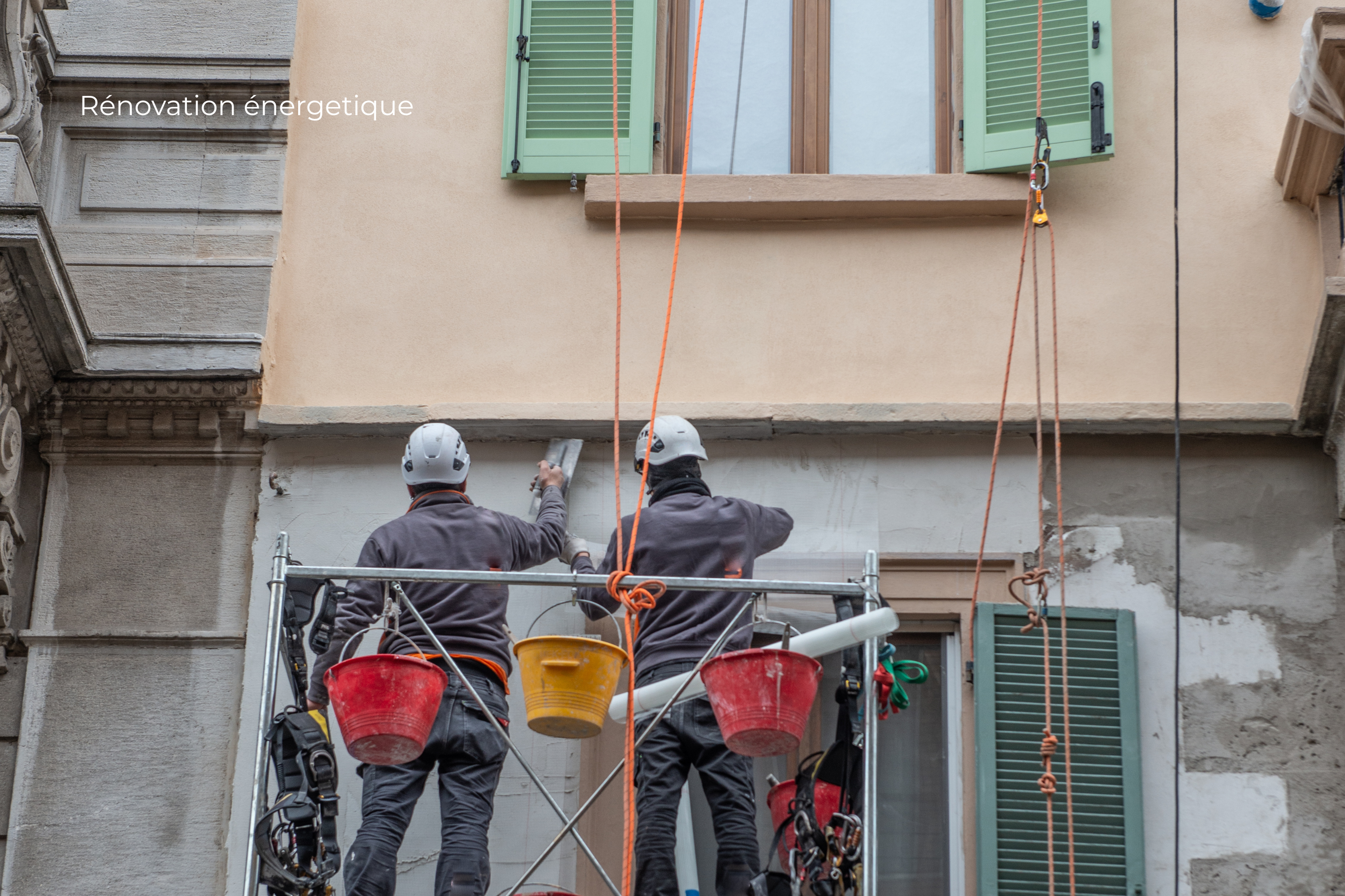 Travaux de façade rénovation